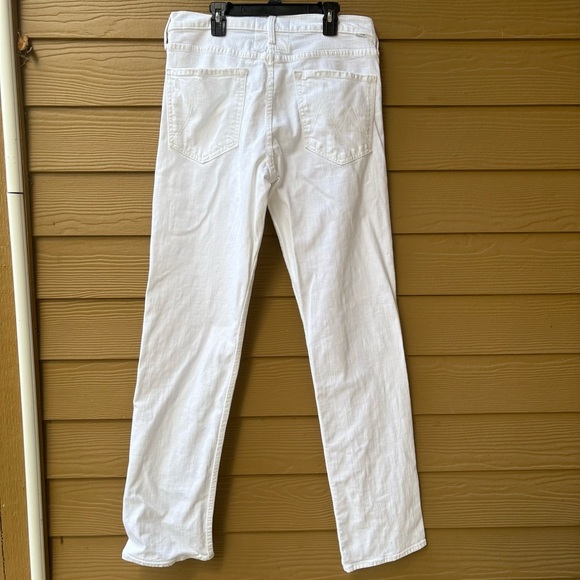 Mother The Smarty Pants Skimp High Rise Jeans in Totally Innocent Size 30 - Picture 6 of 9